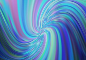 Light BLUE vector background with lamp shapes.