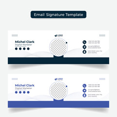 Corporate Email Signature Layout
