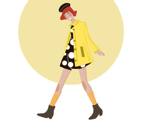 girl with shopping bags