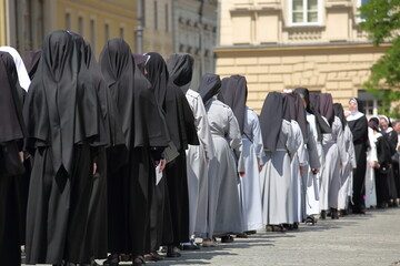 group of nuns