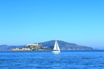 sailboat on the sea