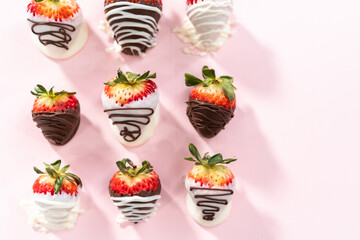 Chocolate dipped strawberries