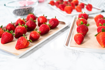 Chocolate dipped strawberries