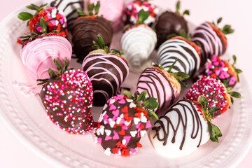 Chocolate dipped strawberries