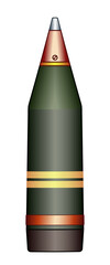 Artillery shell illustration