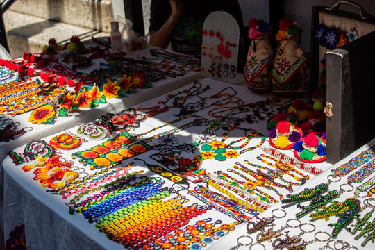 huichol crafts in tepic nayarit
