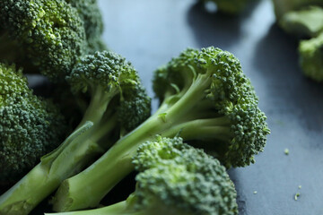 broccoli on the table