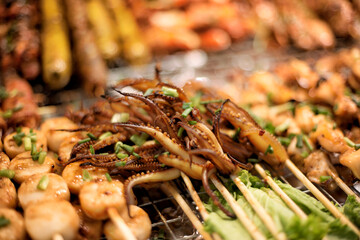 Delicious Seafood   ---   picture of some Octopus Seafood from a streetfood vendor