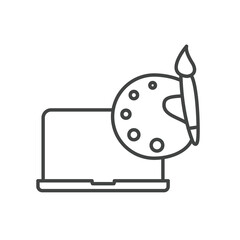 digital content base icons  symbol vector elements for infographic web