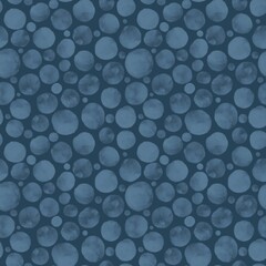 Polka dots watercolor seamless water drops pattern for fabrics and clothes print and wrapping and kids