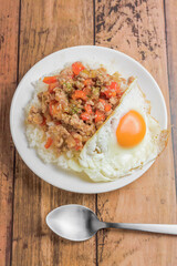 鶏の挽き肉ランチ