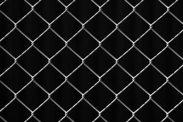 Fototapeta premium metal mesh,in the photo a mesh on a gray background