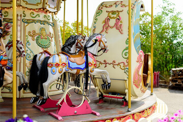 beautiful carousel in the Stockholm © Ordasi  Tatyjana