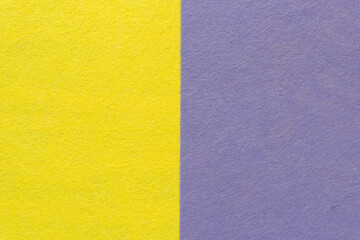 yellow and purple felt background 