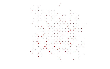 Light Red vector texture with disks.