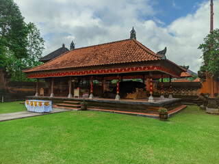 Obraz premium Bale is traditional Balinese decorative architecture.