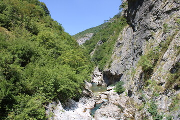 canyon of the river Rakitnica Bosnia and Herzegovina