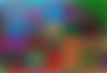 Light Green, Yellow vector abstract blurred pattern.