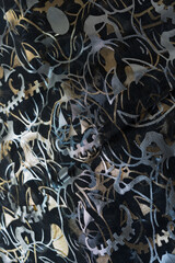 halloween fabric background (jack o lanterns)