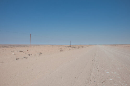 Namib desert roads, Namibia