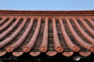 tiles on roof