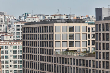 City Office Buildings Skyline, Modern Urban Business District