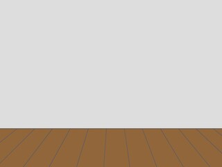 empty room with wooden floor