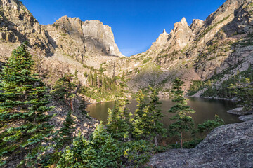 Summer Morning on Emerald Lake