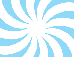集中線　渦　渦巻　スパイラル　回転　吸収　余白　スペース　青色　水色