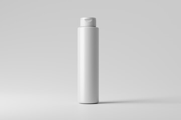 Plastic Shampoo Bottle Mockup
