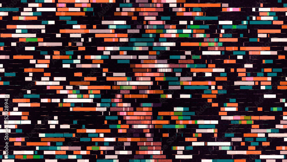 Poster looped animation of moving colorful stripes. animation. multicolored stripes diverge from center in 