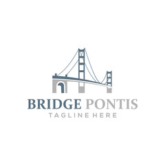 old bridge  logo design  creative vector design inspiration for any business