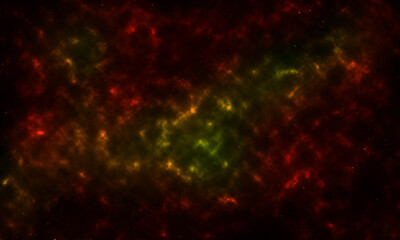 Fototapeta na wymiar Space background with shining stars. Starry night sky. 