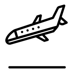 landing line icon