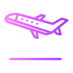 departures gradient icon