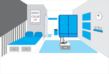 Interior design is the process of compiling and creating various interior elements so that they can become a related unit in order to achieve certain goals in terms of aesthetics and comfort.