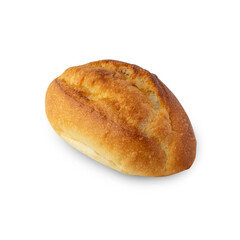 Bread isolated on white background with clipping path.