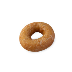 Donut isolated on white background with clipping path.