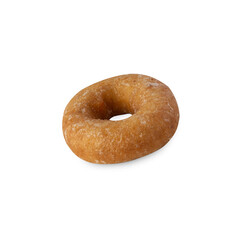 Donut isolated on white background with clipping path.