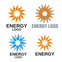 The sun is different for the logo. A set of stylish suns for identity. Conceptual vector graphics