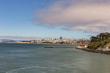 Obraz premium San Francisco CA USA - A view on the city
