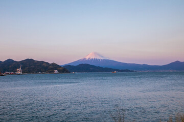 日本の富士山と海　fuji Mountain sea