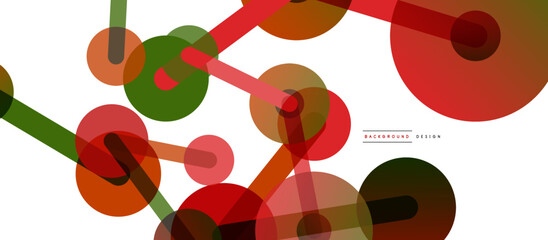 Network concept abstract background. Dots connection. Big data idea. Business template for wallpaper, banner, background or landing