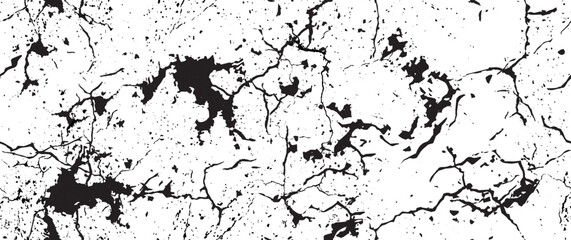 Naklejka premium Distressed Grunge Texture. Seamless Pattern.