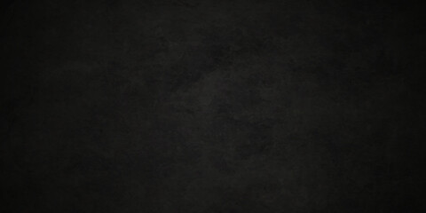 Black stone concrete grunge bacdrop texture background anthracite panorama. Panorama dark grey black slate background or texture.	