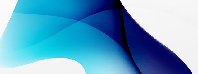 Fluid color abstract background. Liquid gradients, wave pattern. Trendy techno business template for wallpaper, banner, background or landing