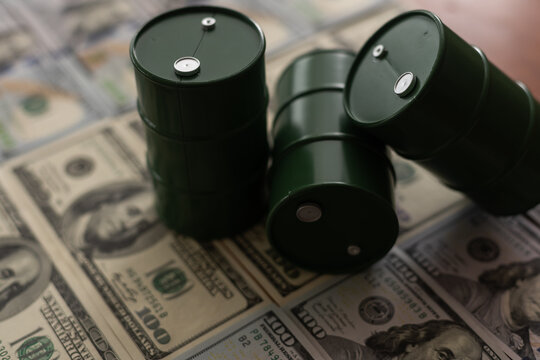 barrels to a dollar bills of money. Oil business. Profit from the sale of petroleum products, imports.