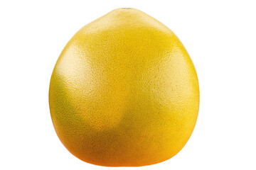 Pomelo citrus fruit. Ripe grapefruit. Pomelo isolated on white background.
