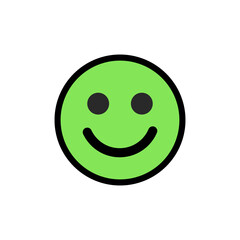 Emoji happy smile ratings to display customer feedback satisfaction rate - Vector emoticons faces collection with expressions to show good bad client feedback