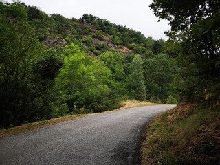 Landscape with mountains in Andorra